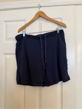 Men's Navy pajama Drawstring Shorts